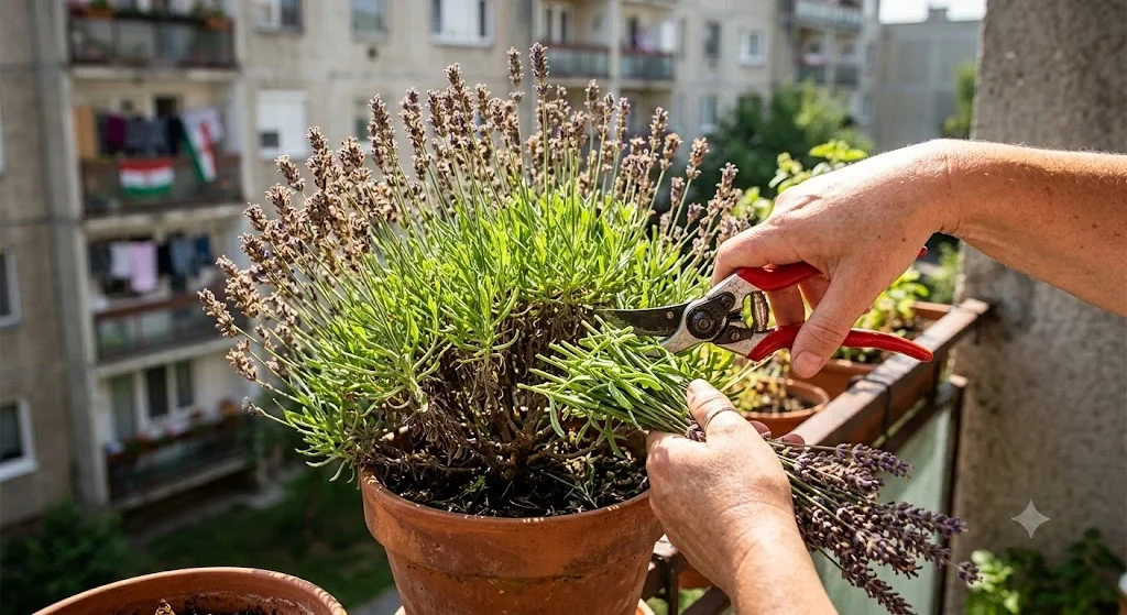 Levendula metszése virágzás után – így tartsd bokros és hosszú életű a cserépben