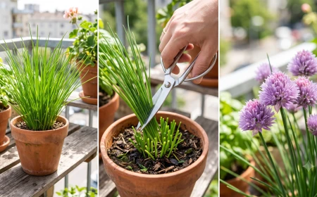 snidling szüretelése ollóval a talaj felett 3-4 cm-rel, helyes vágási technika cserépben