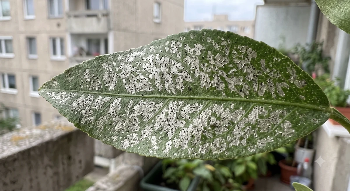 Pajzstetű és tripsz a balkonnövényeken: felismerés és bio kezelés