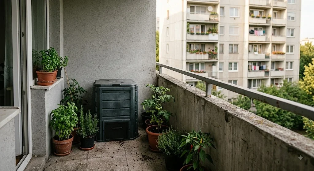 Balkoni komposztálás nyáron: így gyorsítsd fel a bomlást kánikulában