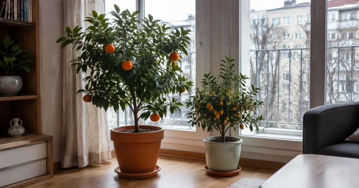 Citrusfélék teleltetése lakásban: mandarin és kumkvat télen