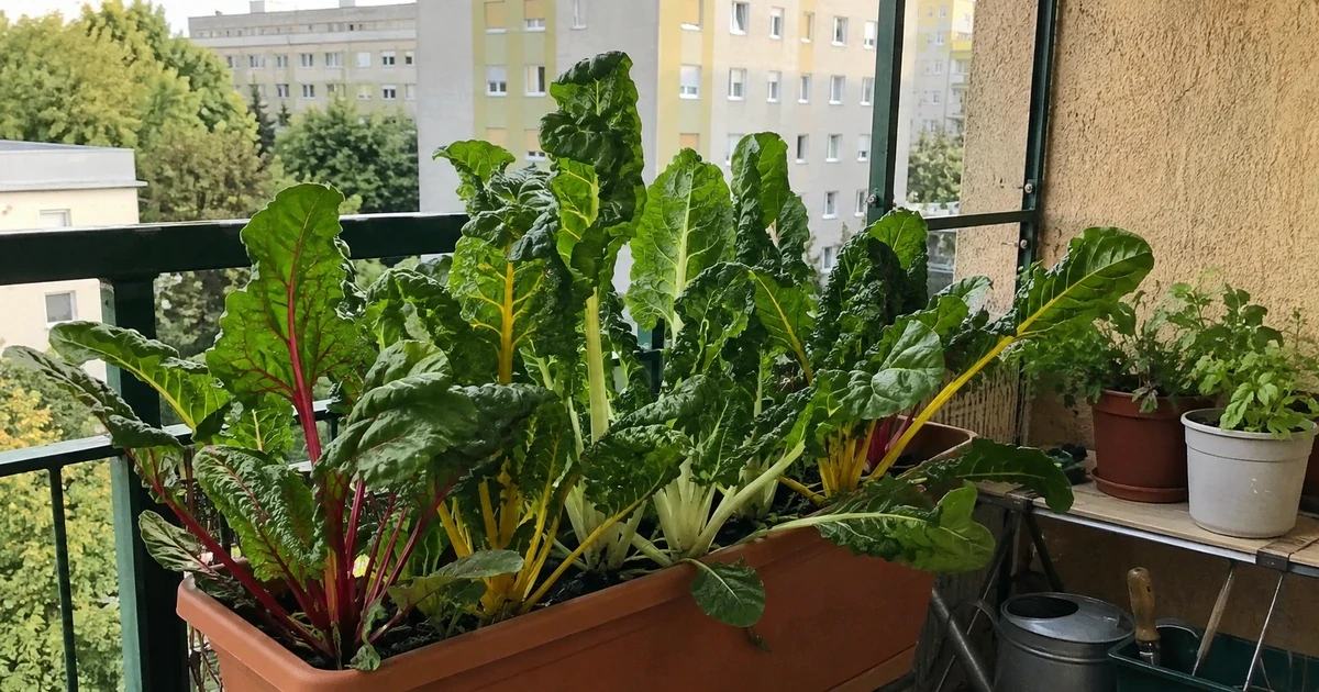 Mángold termesztése erkélyen: cserepes vitaminbomba egész évre