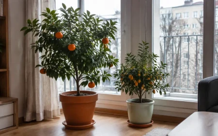 Citrusfélék teleltetése lakásban: mandarin és kumkvat télen